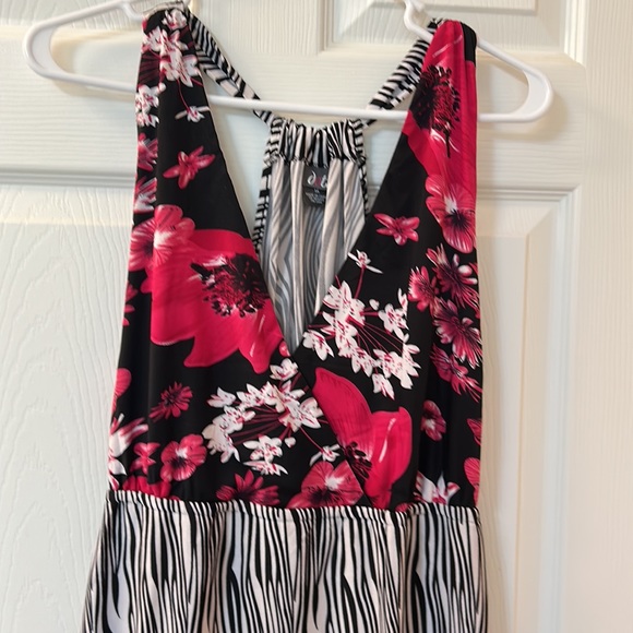 Dots sleeveless sundress. Size 1X - Picture 2 of 5